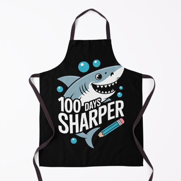 Item preview, Shark 100th Day of School Cute designed and sold by tiekanamac.