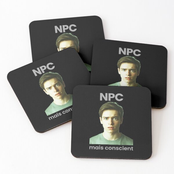 Item preview, NPC But Aware – Gen Z Meme – Existentialist Humor and Internet Culture designed and sold by Badsketchclub.