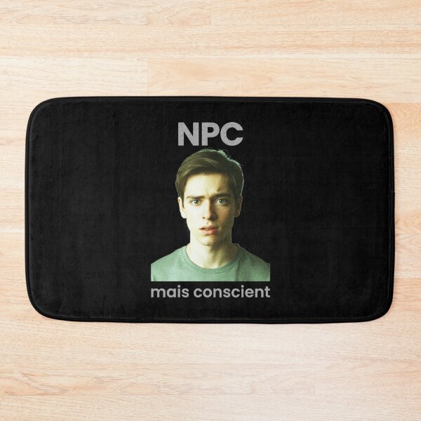 Item preview, NPC But Aware – Gen Z Meme – Existentialist Humor and Internet Culture designed and sold by Badsketchclub.