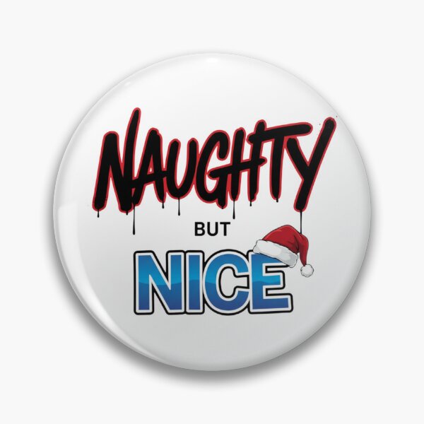 Item preview, Naughty But Nice Graffiti Tag | Street Art Christmas Design designed and sold by VandalMuse.