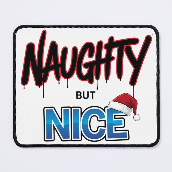Item preview, Naughty But Nice Graffiti Tag | Street Art Christmas Design designed and sold by VandalMuse.
