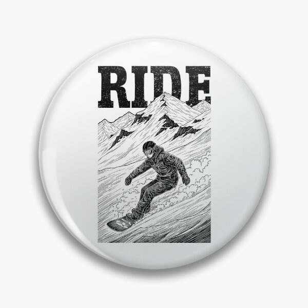 Item preview, Snowboarder Snowboarding Snowboard Mountain Ride Graphic designed and sold by GrandeDuc.