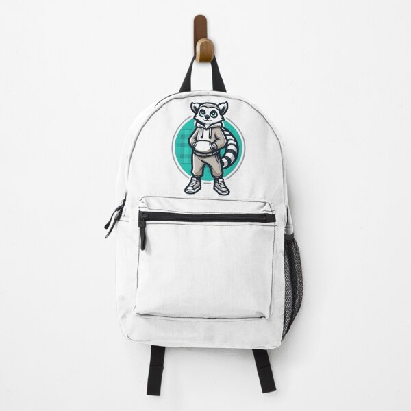 Item preview, Cool Lemur Character – Cute Streetwear Animal Illustration designed and sold by Dogandesighn.