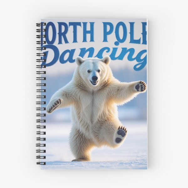 Item preview, North Pole Dancing White Bear designed and sold by Creations-by-AD.
