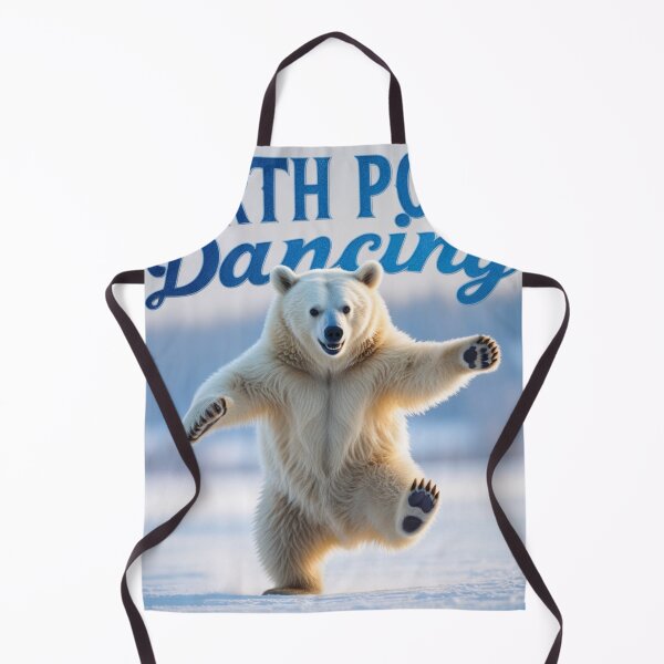 Item preview, North Pole Dancing White Bear designed and sold by Creations-by-AD.