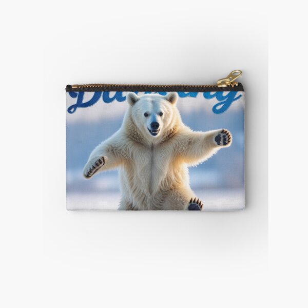 Item preview, North Pole Dancing White Bear designed and sold by Creations-by-AD.