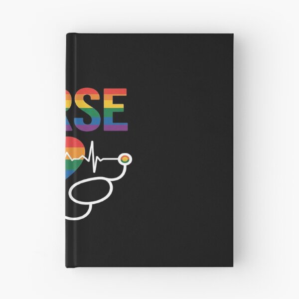 Item preview, Nurse LGBT Flag Registered Nursing RN Rainbow Gay Pride  designed and sold by MythWoot.