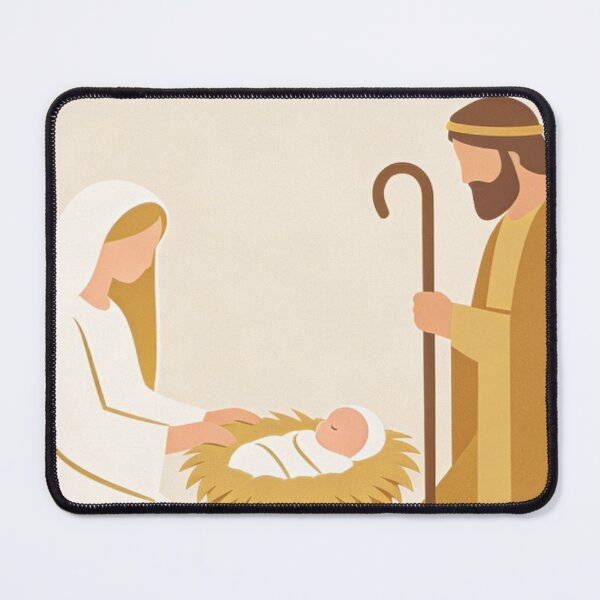 Item preview, Minimal Nativity Illustration designed and sold by GraceNGoods.