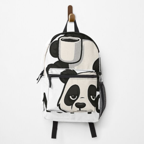 Item preview, Not Today – Grumpy Panda Coffee Illustration designed and sold by RebellDancer.