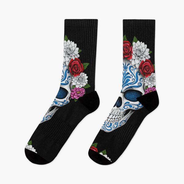 Item preview, Porcelain Skull Blooming with Roses designed and sold by Grafititee.
