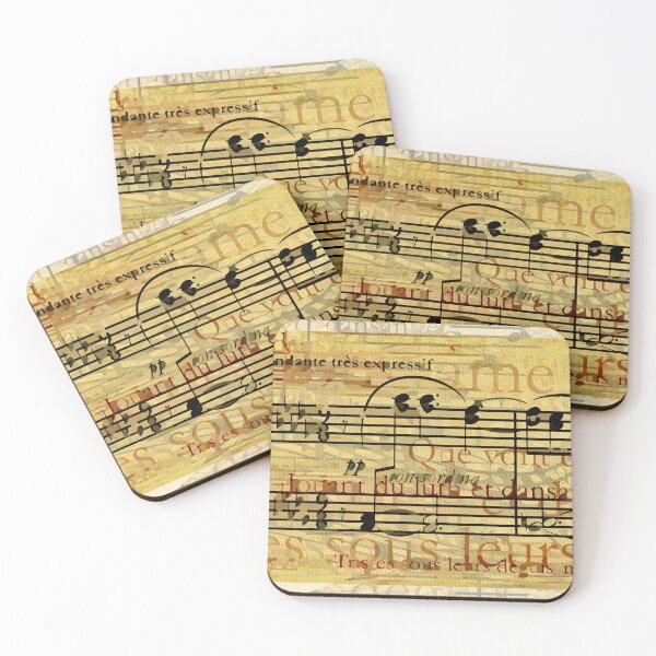 Item preview, Debussy's "Clair de lune" Opening Bars designed and sold by NickWhittleArt.