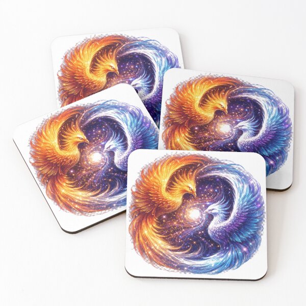 Item preview, Ying Yang Pheonix designed and sold by PossumsWorkshop.