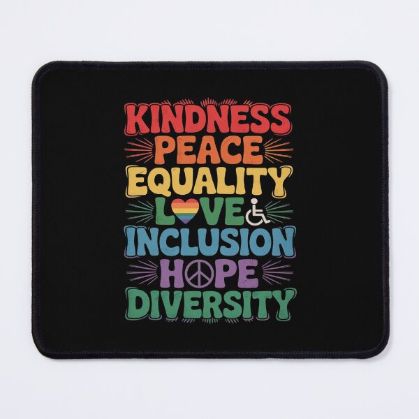 Item preview, LGBT Kindness Peace Equality Love Inclusion Hope Diversity 1  designed and sold by PowAcademy.