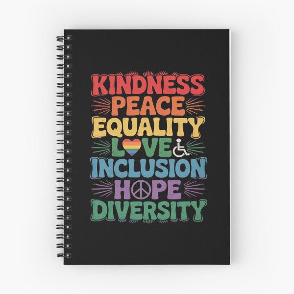 Item preview, LGBT Kindness Peace Equality Love Inclusion Hope Diversity 1  designed and sold by PowAcademy.