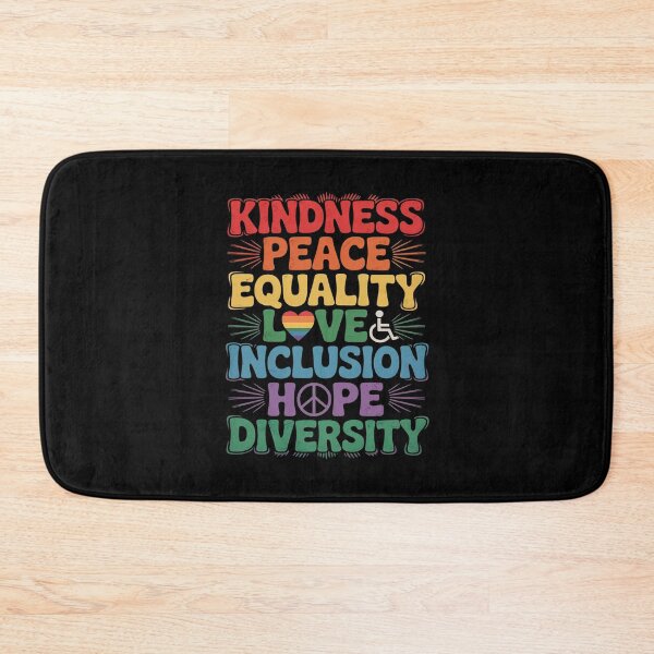Item preview, LGBT Kindness Peace Equality Love Inclusion Hope Diversity 1  designed and sold by PowAcademy.