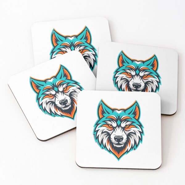 Item preview, Neon Wolf Emblem designed and sold by mbyprints.