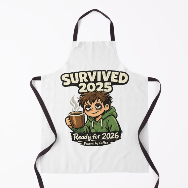 Item preview, Survivor of 2025 – Ready for 2026 | Humor, Coffee & Fatigue designed and sold by mocci10.