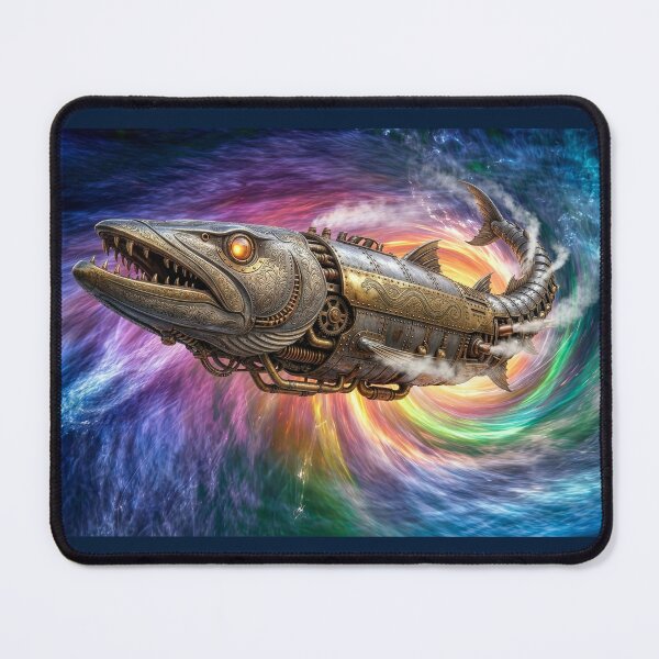 Item preview, Steampunk Barracuda Spaceship designed and sold by Tridentulus.