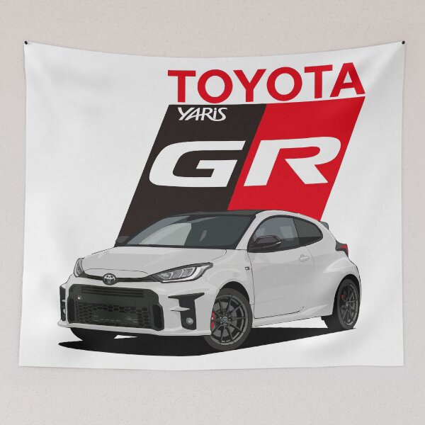 Item preview, Toyota Yaris GR White designed and sold by BronArtworks.