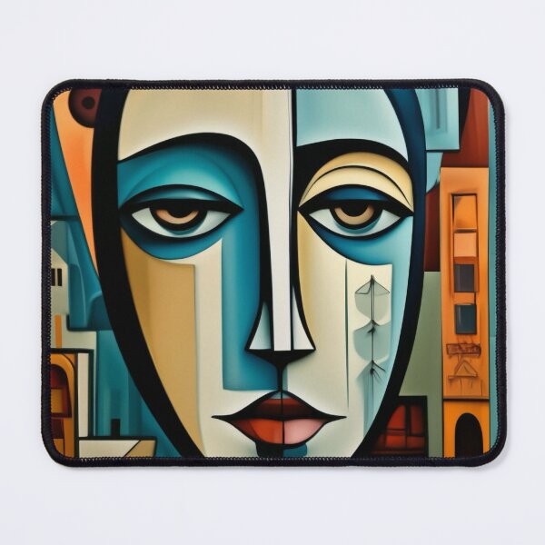 Item preview, Modern Cubist Face designed and sold by Nox Studios.