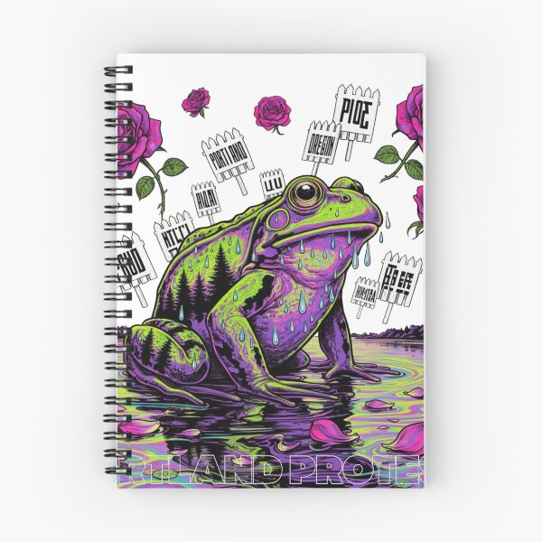 Item preview, Portland Frog Protest – Psychedelic Rose City designed and sold by w66aboo.