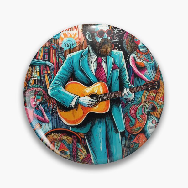 Item preview, Fun Times in Babylon – Surreal Folk Music Illustration designed and sold by DiamondSkyShirt.
