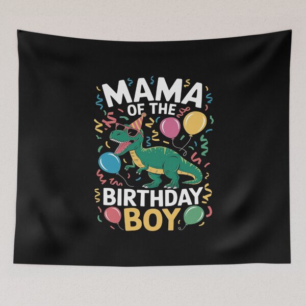 Item preview, Mama of the Birthday Boy T-Rex RAWR Dinosaur Birthday boy designed and sold by MathisBellanger.