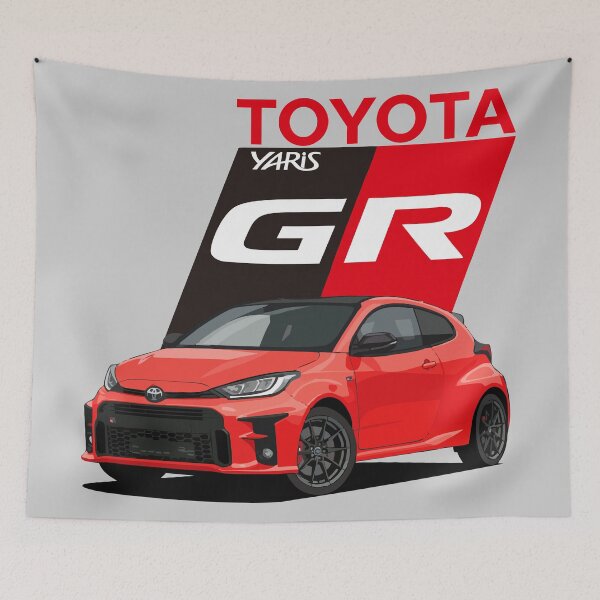 Item preview, Toyota Yaris GR Red designed and sold by BronArtworks.