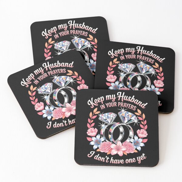 Item preview, Keep My Husband in Your Prayers – Funny Single Christian Saying designed and sold by Millsoft.