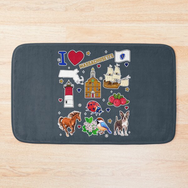 Item preview, I Love Massachusetts | State Pride Collection designed and sold by mashmosh.