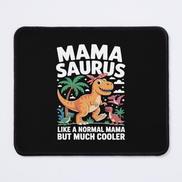 Item preview, Mamasaurus Saurus Mama Mom Women Dinosaur Matching designed and sold by PowAcademy.