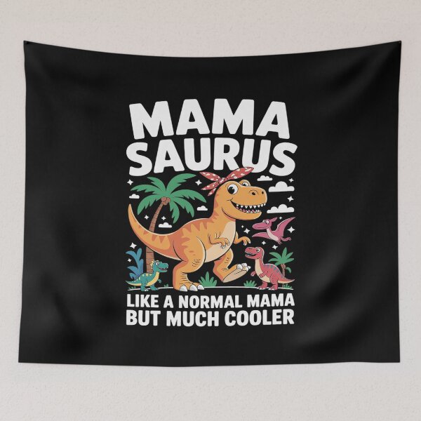 Item preview, Mamasaurus Saurus Mama Mom Women Dinosaur Matching  designed and sold by PowAcademy.
