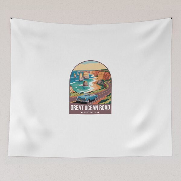 Item preview, Great Ocean Road Australia designed and sold by TulipaGraphics.