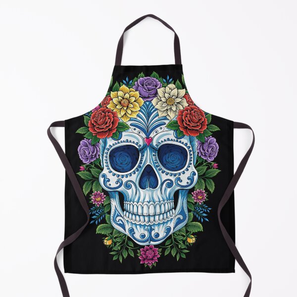 Item preview, Porcelain Skull Blooming with Roses designed and sold by Grafititee.