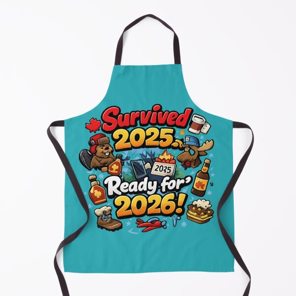 Item preview, Survivor of 2025, ready for 2026 – Canadian New Year's Eve Humor designed and sold by mocci10.