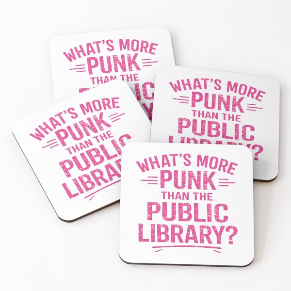 Item preview, What's More Punk Than The Public Library Reading designed and sold by hemagamo.