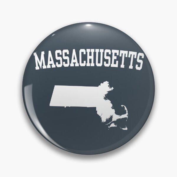 Item preview, Massachusetts State Map - Vintage College Style Text designed and sold by mashmosh.