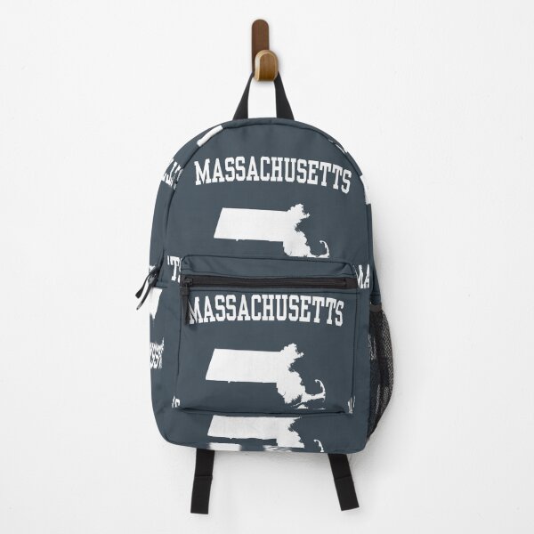 Item preview, Massachusetts State Map - Vintage College Style Text designed and sold by mashmosh.