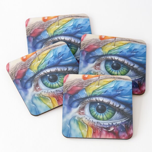 Item preview, Prism Eye – Abstract Color Vision designed and sold by Nox Studios.