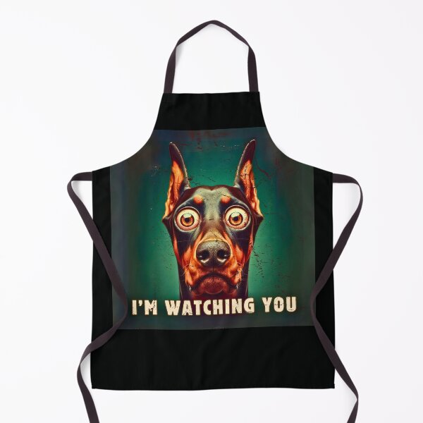 Item preview, I'm Watching You Doberman – Funny Intense Dog Meme Tee designed and sold by Kmcantley.