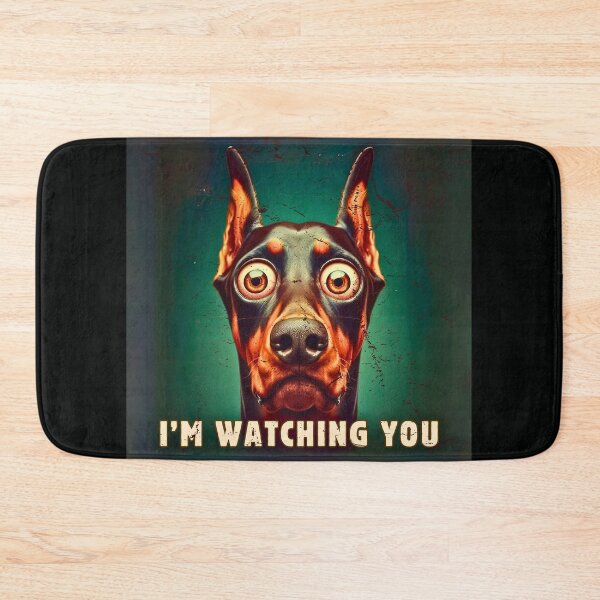 Item preview, I'm Watching You Doberman – Funny Intense Dog Meme Tee designed and sold by Kmcantley.