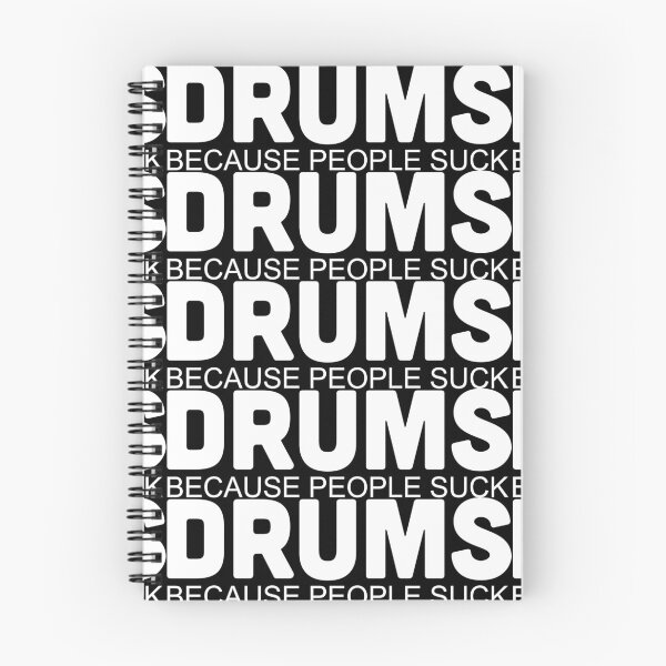 Item preview, Drums. Because People Suck designed and sold by mebyme.