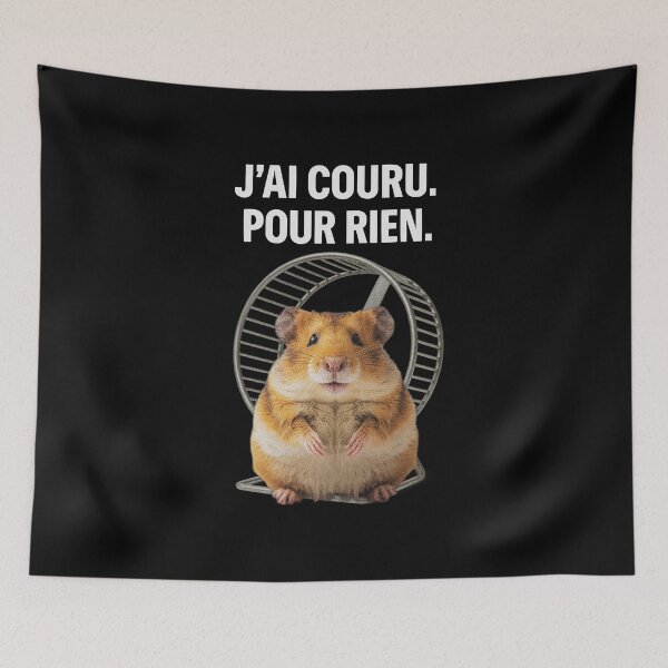Item preview, I Ran For Nothing – Absurd Humor, Fatigue and Useless Efforts designed and sold by Badsketchclub.