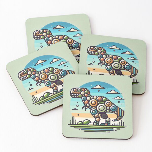 Item preview, Triassic Pixels designed and sold by Monkeysalad.