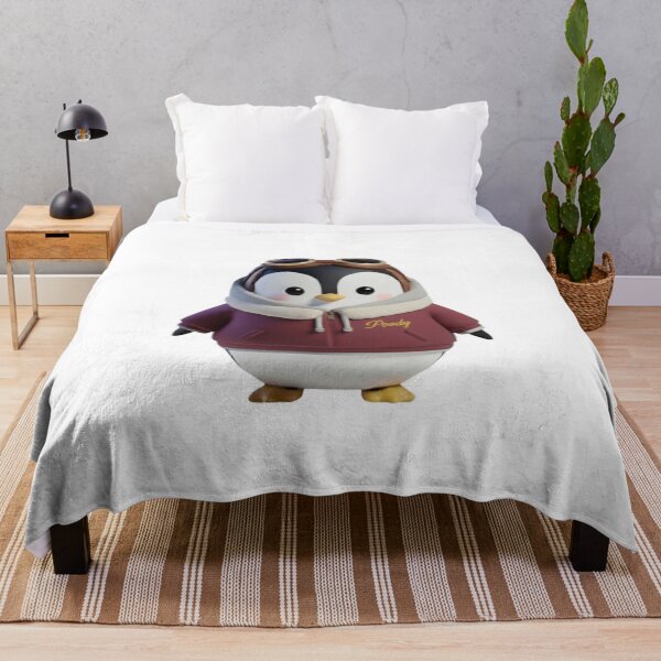 Item preview, Avi Poody – Burgundy | Cute Aviator Penguin Character designed and sold by HNstory.