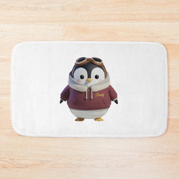 Item preview, Avi Poody – Burgundy | Cute Aviator Penguin Character designed and sold by HNstory.