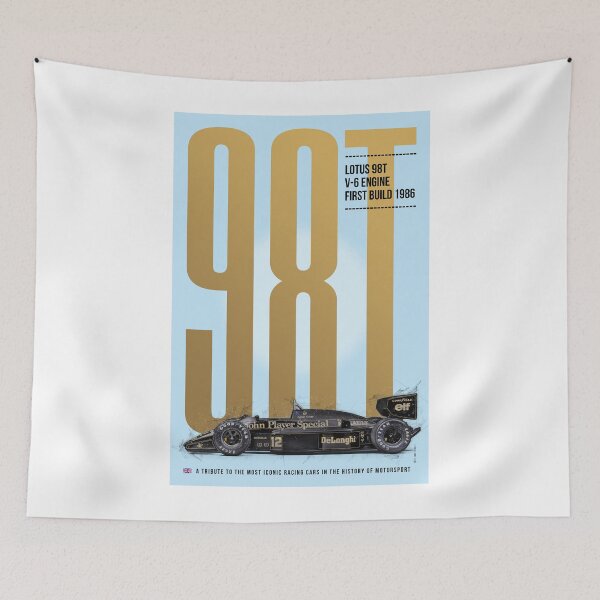 Item preview, Lotus 98T designed and sold by Theodor Decker.