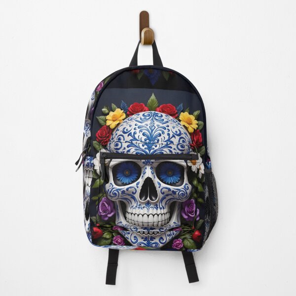 Item preview, Porcelain Skull Blooming with Roses designed and sold by Grafititee.
