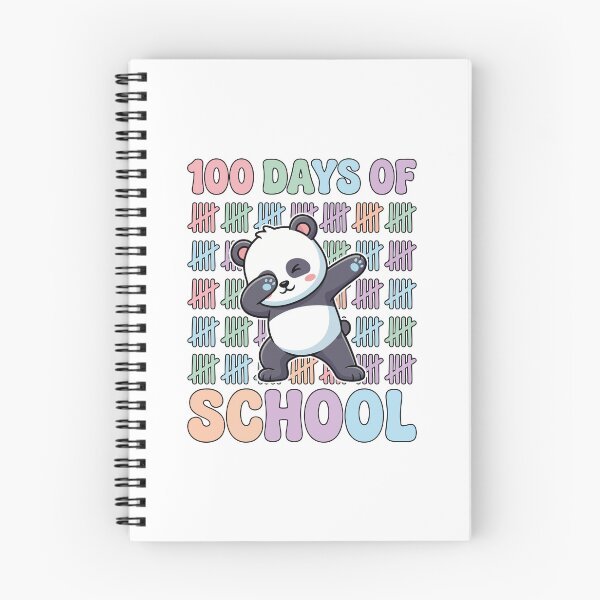 Item preview, Funny Dabbing Panda Bear 100 Days of School Pastel Kawaii designed and sold by 6im0.
