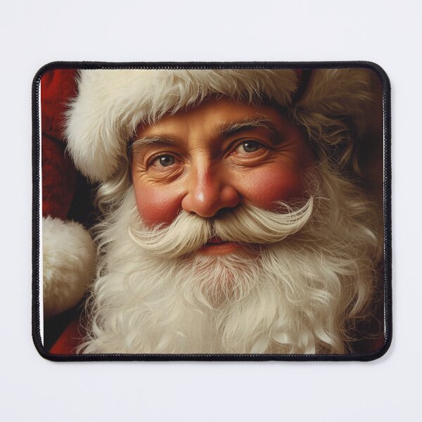 Item preview, Jolly Victorian Santa Claus Close-up Portrait | Detailed Vintage Father Christmas Face | Friendly Old World Saint Nick designed and sold by kinany00.